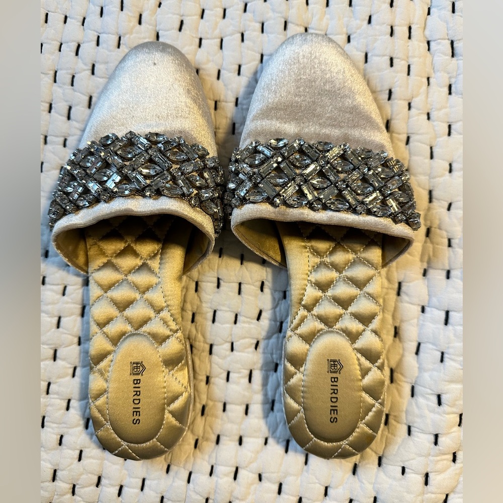 Birdies Songbird Jeweled slides size 7
